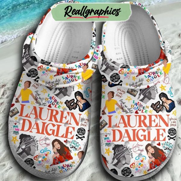 lauren daigle look up child you are more than enough 3d printed classic crocs