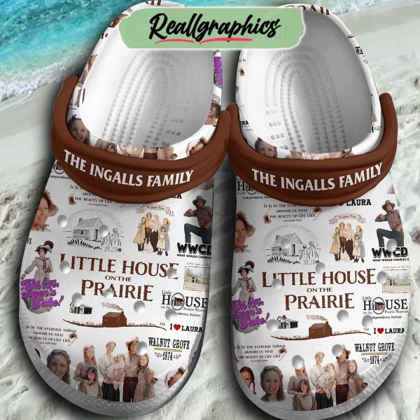 little house on the prairie the ingalls family clogs crocs