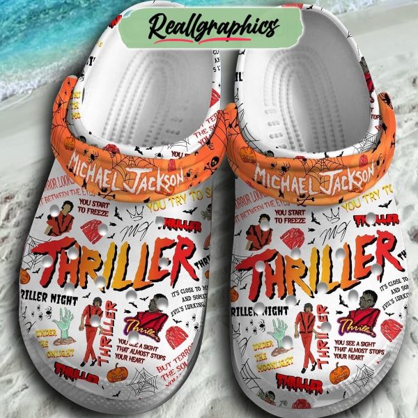 michael jackson thriller you see a sight that almost stops your heart 3d printed classic crocs
