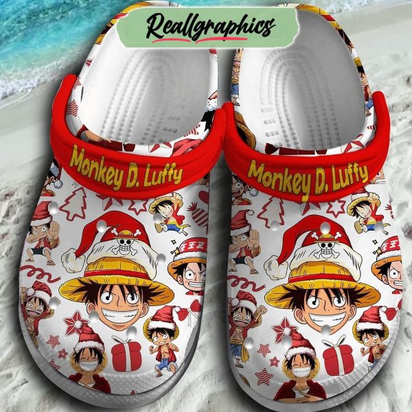 monkey d luffy one piece 3d printed classic crocs