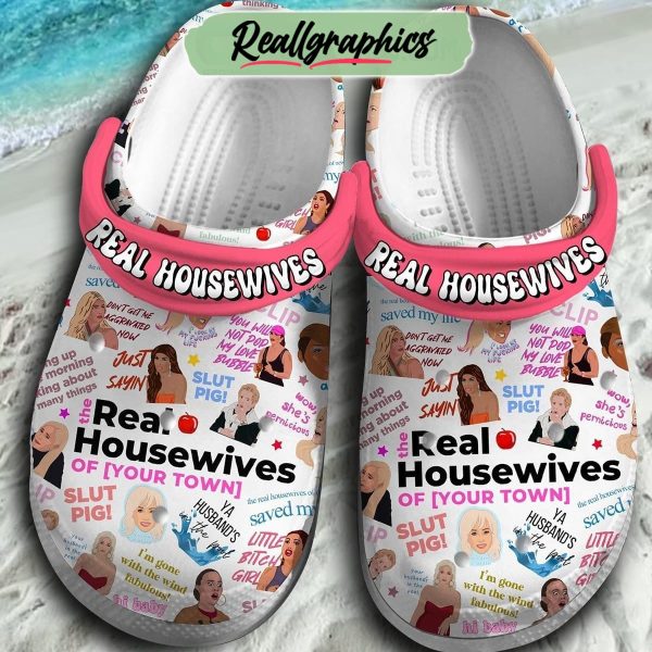 real housewives you will not pop my love bubble 3d printed classic crocs