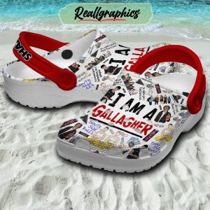 shameless i am a gallagher south side rules 3d printed classic crocs