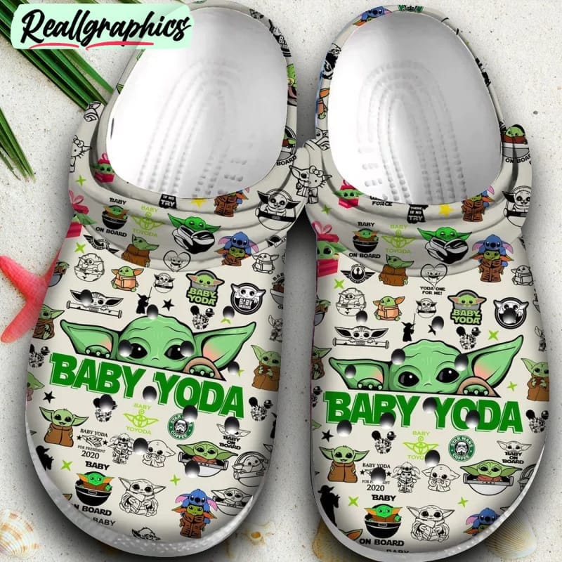 star wars baby yoda 3d printed shoes for men women, star wars team gifts