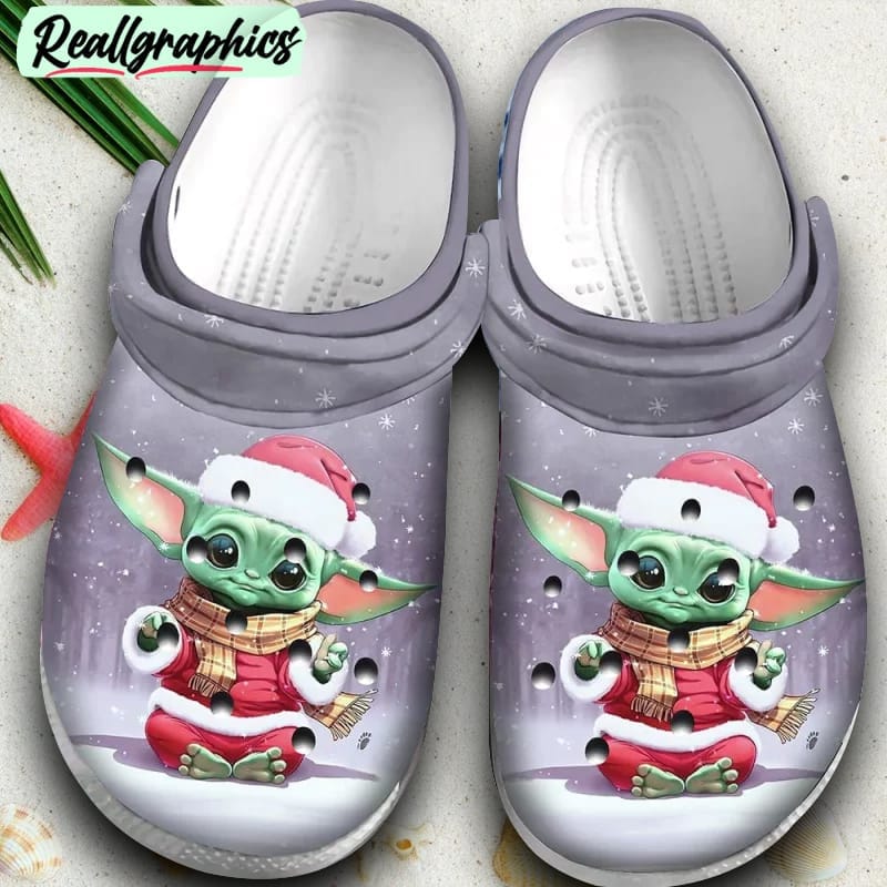 star wars baby yoda crocs clogs crocband shoes comfortable for men women, star wars shoes