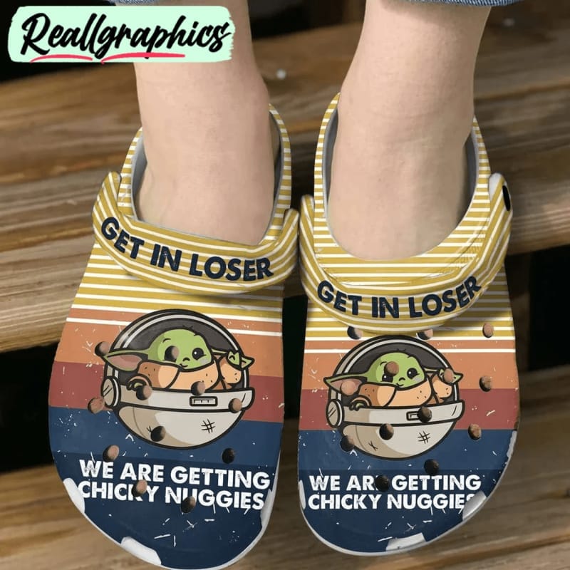 star wars baby yoda crocs clogs shoes crocband comfortable for men women, star wars fan gears