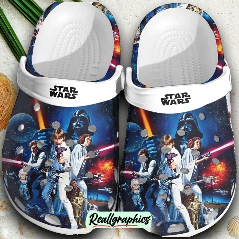 star wars classic crocs for men women, star wars footwear