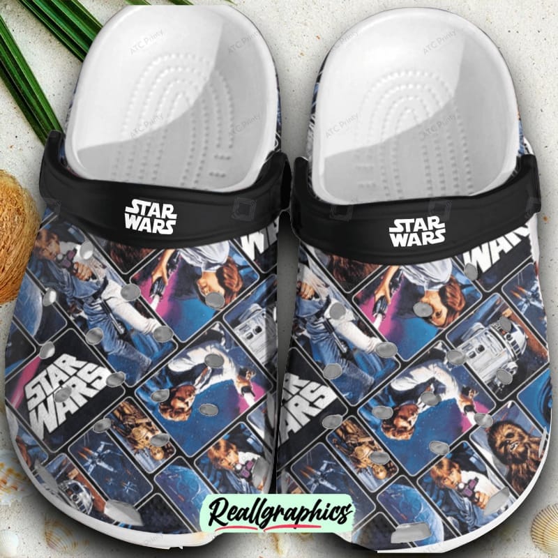 star wars crocs clogs shoes comfortable crocband for men women, star wars shoes