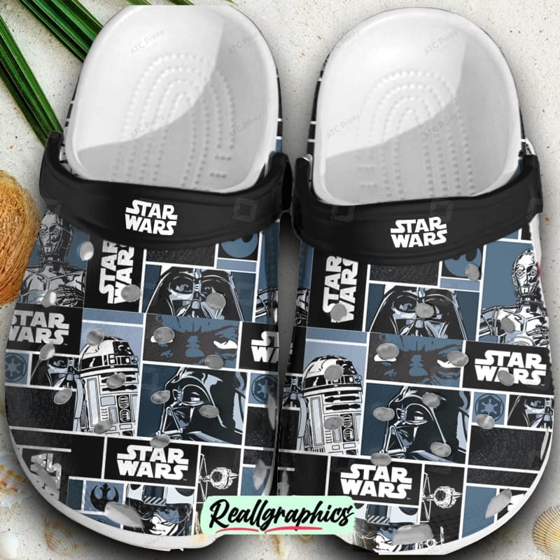 star wars crocs crocband shoes clogs comfortable for men women, star wars gifts