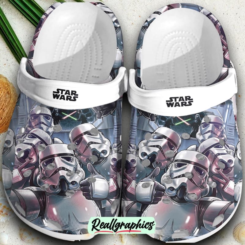 star wars crocs custom printed classic crocs shoes, star wars gear