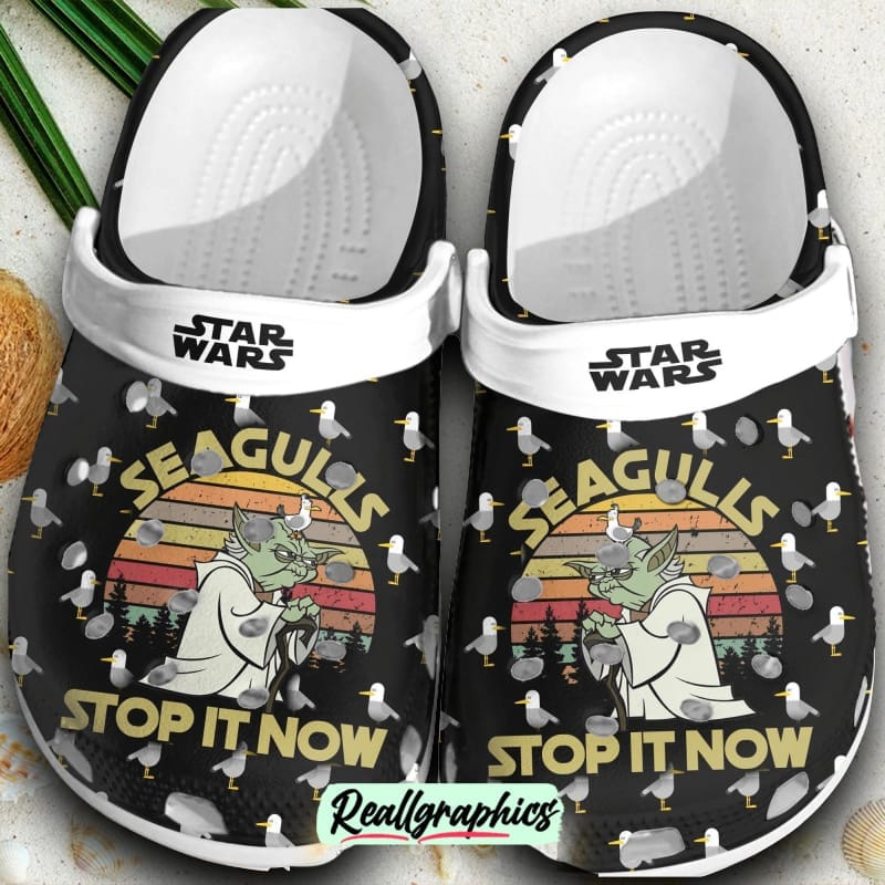 star wars yoda crocs 3d printed classic crocs shoes, star wars merch