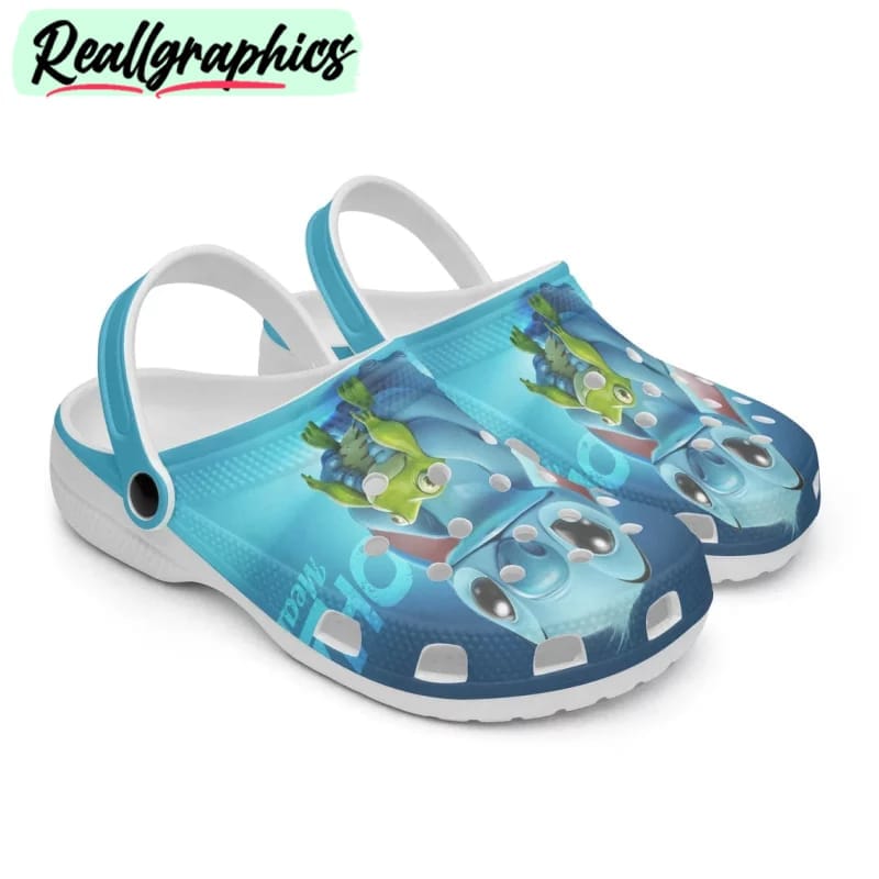 stitch lilo and stitch cartoon crocs crocband shoes clogs custom name for men women, stitch gear