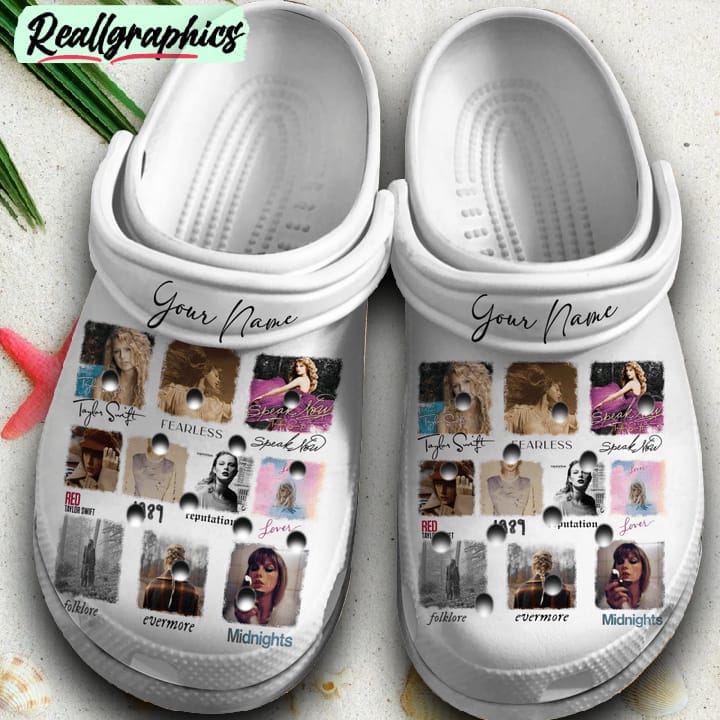 taylor swift crocband clogs comfortable shoes crocs, swift gear