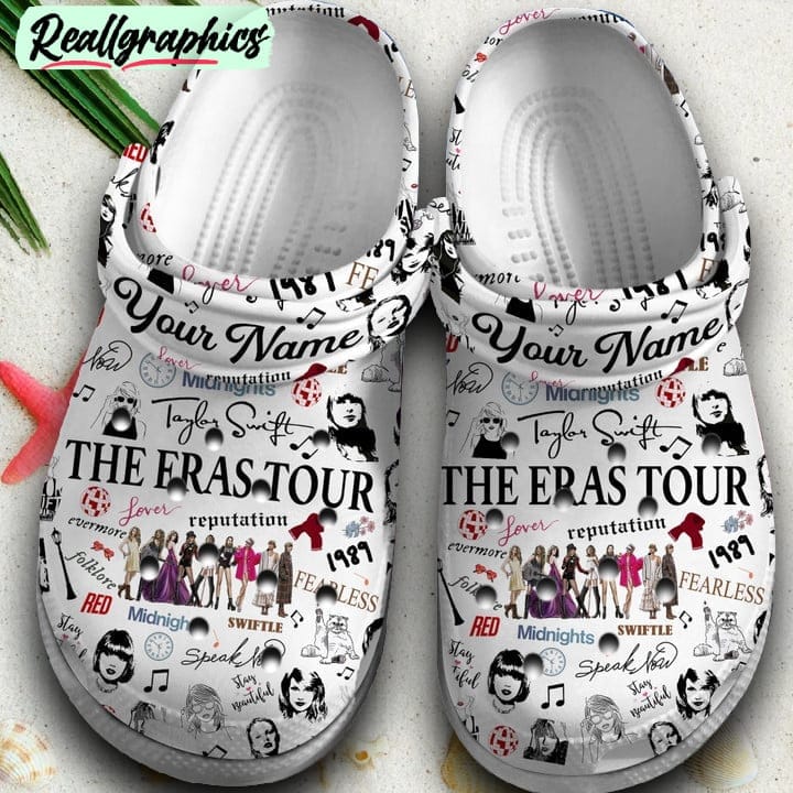 taylor swift crocs clogs comfortable shoes crocband, taylor swift gifts