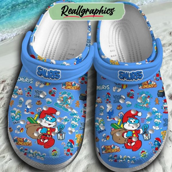 the smurfs christmas let's all get 3d printed classic crocs