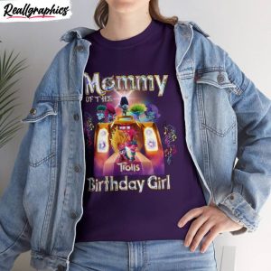 trolls band together shirt, birthday girl inspired crewneck unisex shirt