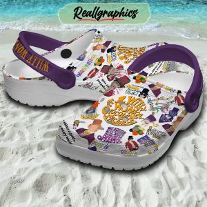 willy wonka the chocolate factory 3d printed classic crocs