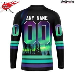 ahl belleville senators special design with northern lights hoodie