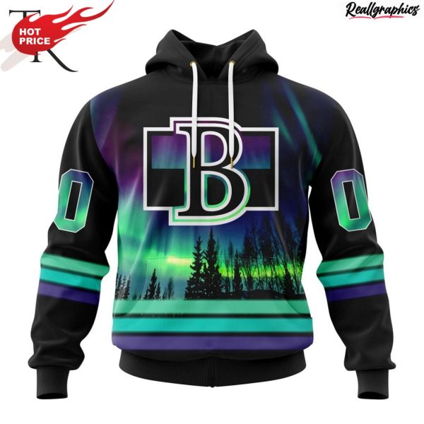 ahl belleville senators special design with northern lights hoodie