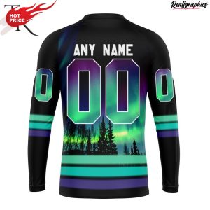 ahl colorado eagles special design with northern lights hoodie