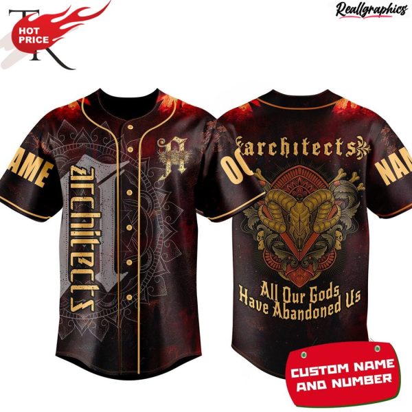 architects all our gods have abandoned us custom baseball jersey