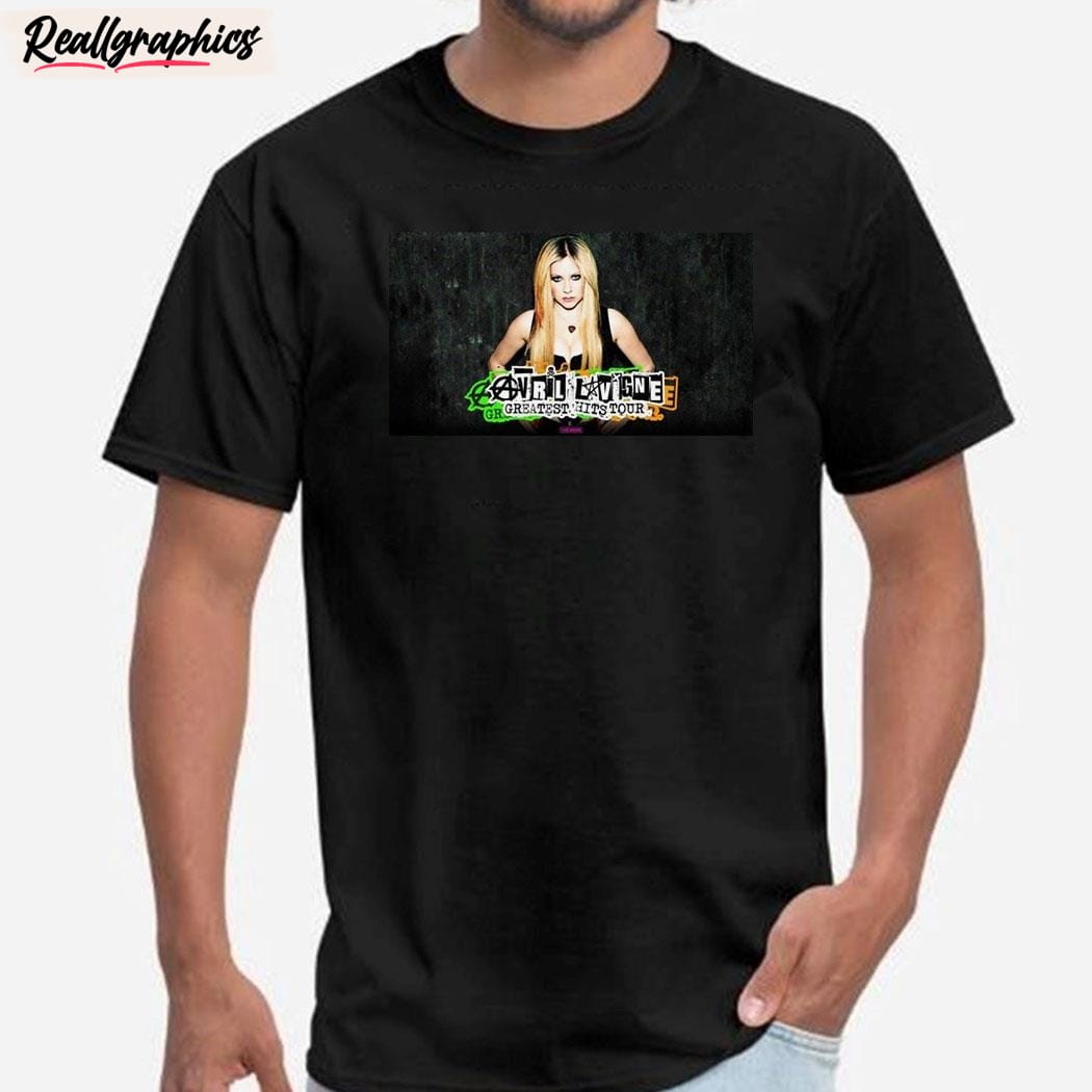 avril lavigne greatest hits tour 2024 unisex shirt