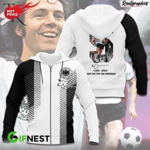 beckenbauer 1945 - 2024 thank you for the memories hoodie