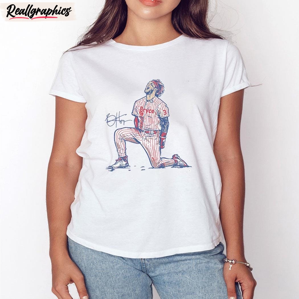 bryce harper philadelphia baseball unisex shirt