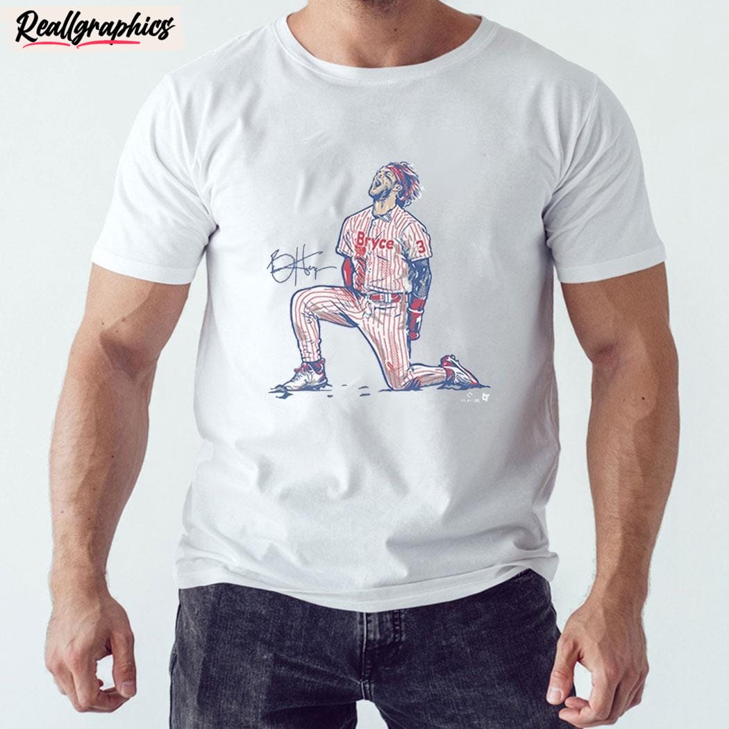 bryce harper philadelphia baseball unisex shirt