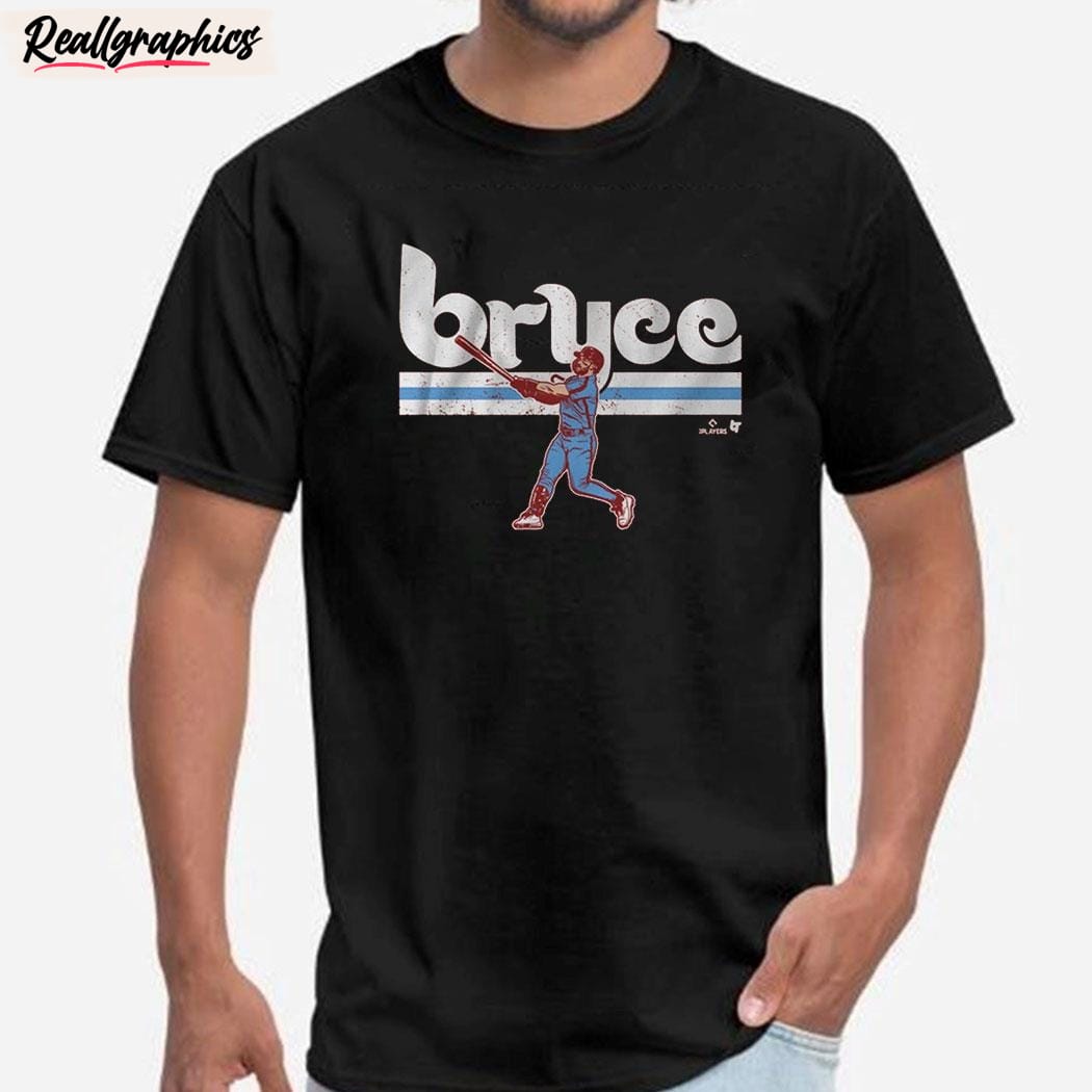 bryce harper slugger swing unisex shirt