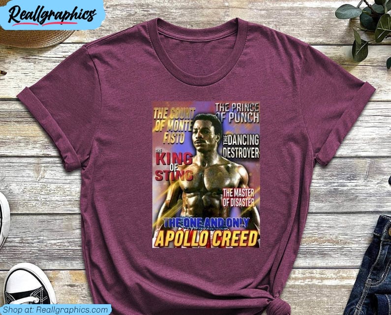 carl weathers shirt, apollo creed unisex unisex shirt