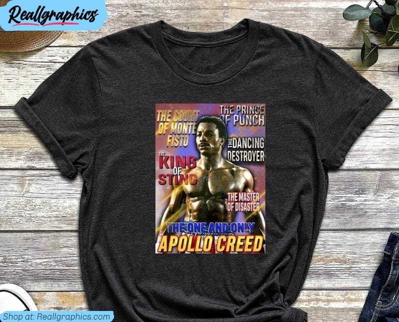 carl weathers shirt, apollo creed unisex unisex shirt