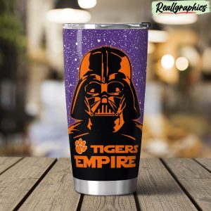 clemson tigers empire stainless steel tumbler