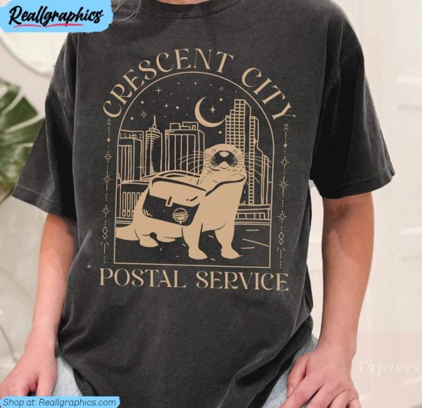 crescent city shirt, crescent city postal service sweatshirt hoodie