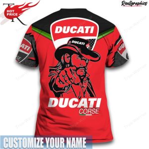 custom name ducati corse hoodie