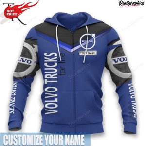 custom name volvo trucks for life hoodie