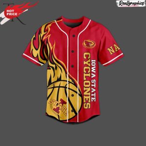 cyclone nation iowa state cyclones custom baseball jersey