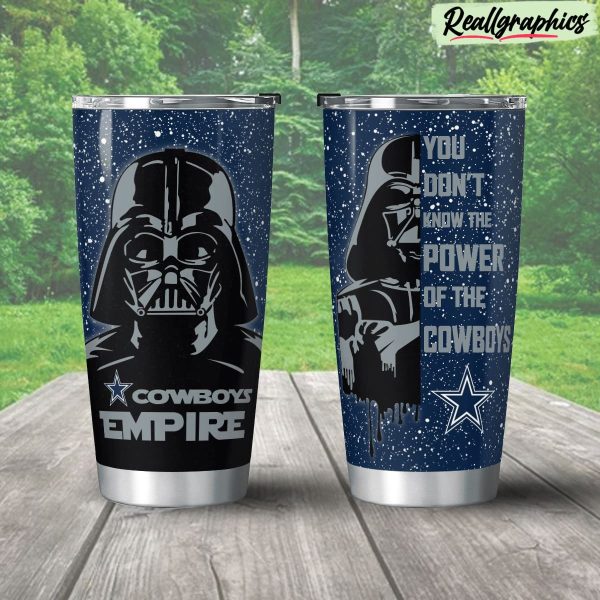 dallas cowboys empire stainless steel tumbler