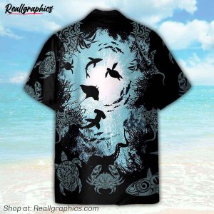 deep ocean world hawaiian shirt