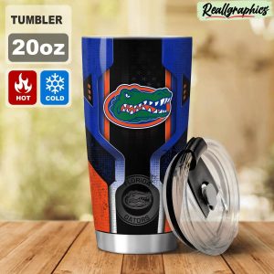 florida gators 3d travel stainless steel tumbler