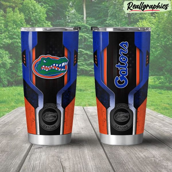 florida gators 3d travel stainless steel tumbler