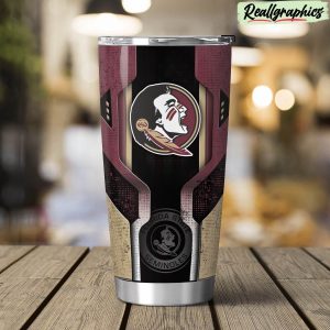 florida state seminoles 3d travel stainless steel tumbler