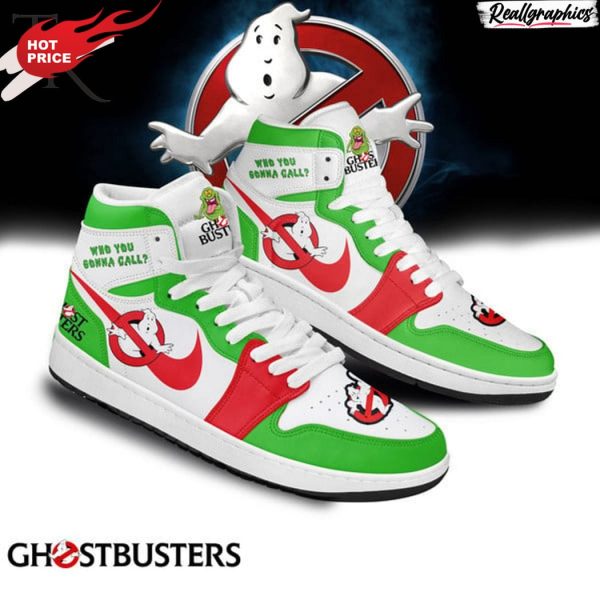ghostbusters who you gonna call air jordan 1 hightop sneaker boots