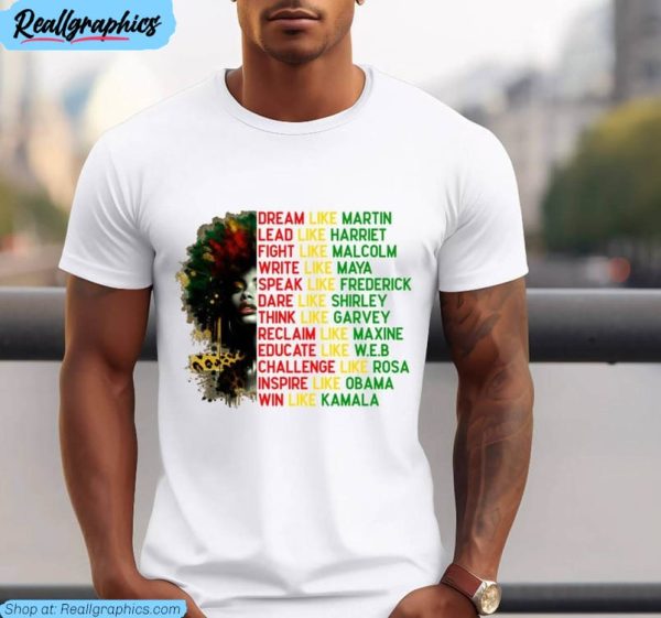girls black history month short sleeve , i am black history shirt unisex t shirt