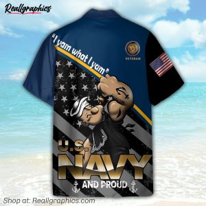 happy memorial day us navy and proud veteran hawaiian shirt