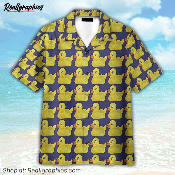 how i met your mother ducky tie pattern cosplay costume hawaiian shirt