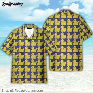 how i met your mother ducky tie pattern cosplay costume hawaiian shirt
