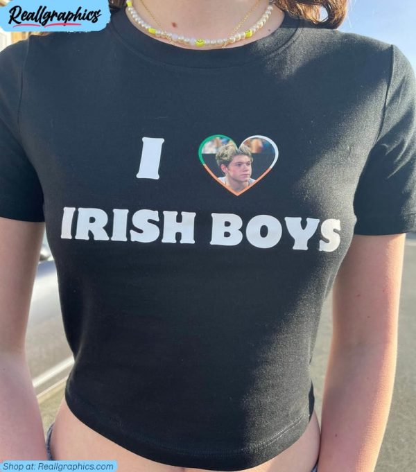 i love irish boys shirt, niall horan inspired unisex t shirt long sleeve