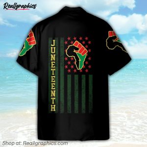 juneteenth since 1865 because my ancestors weren't free in 1776 hawaiian shirt
