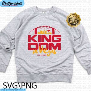 kansas city chiefs shirt, kc kingdom vegas long sleeve crewneck