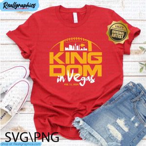 kansas city chiefs shirt, kc kingdom vegas long sleeve crewneck